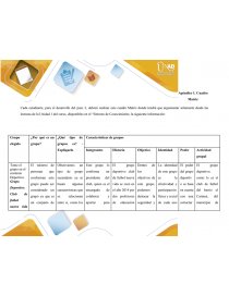 APENDICE 1 CUADRO MATRIZ. Página 1