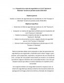 Propuesta de un plan de seguridad en el L.N.B "Gustavo H. Machado" durante el periodo escolar 2018-2019
