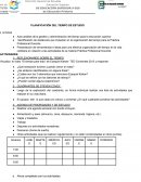 Como manejar nuestro tiempo