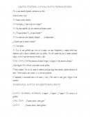 GUIÓN TEATRAL: LA GALLINITA TRABAJADORA