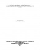 Producción y comercialización del yogurt de chontaduro