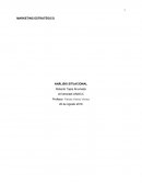 MARKETING ESTRATÉGICO ANÁLISIS SITUACIONAL