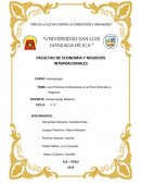 Antropologia. Las Primeras Civilizaciones en el Perú enfocado a negocios