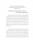 Problemática de la Recreación en Venezuela