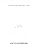 Ejercicio formulación política pública de control fiscal en Colombia