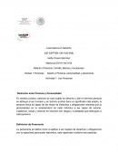 Unidad 1 Personas Sesión 2 Persona, personalidad y personería