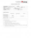 Evaluación Sumativa. Fundamento de Finanzas