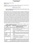 Los recursos de agua y suelo para la agricultura y el desarrollo rural