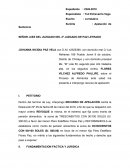 Apelacion de sentencia