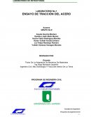 LABORATORIO No.1 ENSAYO DE TRACCIÓN DEL ACERO