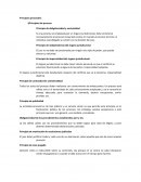 Principios procesal de derecho civil