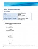 Sistema de ecuaciones lineales