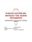 PLAN DE CLASES- EDUCACIÓN PRACTICA -TEOLOGÍA