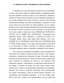 EL DESAFÍO DE LEER Y ESCRIBIR EN EL NIVEL SUPERIOR