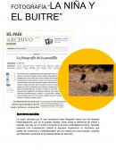 SOCIOLOGÍA. Fotografía La niña y el buitre