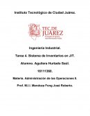 Sistemas de inventario en JIT (just in time)