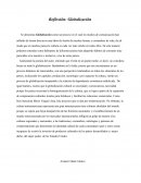 Reflexión: Globalización