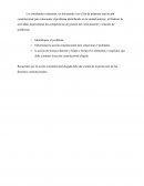 Accion de Constitucion para solucionar el problema