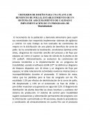 Criterios de Selección de planta de beneficio de Pollos