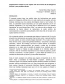 Implicaciones sociales en los sujetos ante los avances de la Inteligencia Artificial y sus posibles efectos