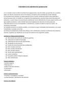 Intensidad en las explotaciones agropecuarias