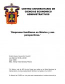 Empresas familiares en México y sus perspectivas