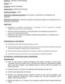 Secuencia naturales. El ser humano, ¿Interviene en la modificación del ambiente?