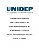 Jerarquía organizacional