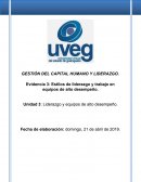 GESTIÓN DEL CAPITAL HUMANO Y LIDERAZGO