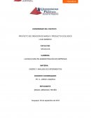 PROYECTO DE CREACIÓN DE MARCA Y PRODUCTO ECOLOGICO