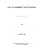 Análisis de ejecución presupuestal