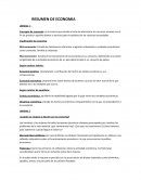 RESUMEN DE ECONOMIA