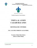 VISITA AL AVION CAZAHURACANES