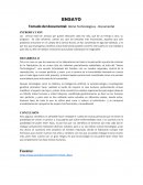 ENSAYO Informatica. Arquitectura de Computadoras