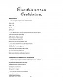 Cuestionario histórico. RENACIMIENTO
