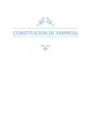 Constitucion de restobar delicias tumbesinas S.A.C