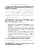 DISTRIBUCION DE PROBABILIDAD BINOMIAL