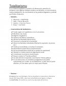 Totalitarismo. Causas. Consecuencias