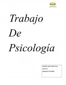 Trabajo de Psicologia