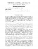 Introducción sobre la ecuación de Navier- Stokes
