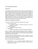 Aprendizaje automatico