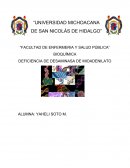 DEFICIENCIA DE DESAMINASA DE MIOADENILATO