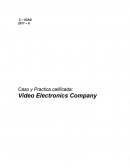Caso y Practica calificada: Video Electronics Company