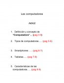 Las computadoras. Smartphones