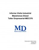 Informe Visita Industrial Maestranza Diesel