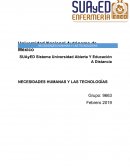 NECESIDADES HUMANAS Y LAS TECNOLOGÍAS