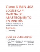 Inventarios en Logistica Minera