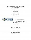 El aborto. Tipos de Aborto