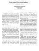 Ensayo de Microprocesadores. ANALISIS DE VIDEOS