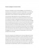 Educación y pedagogía en la educación artística